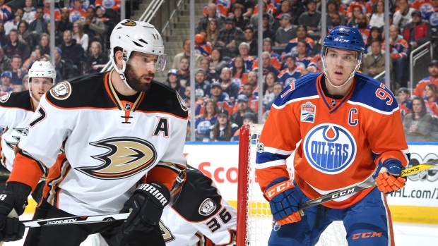 Ryan Kesler and Connor McDavid, Andy Devlin/National Hockey League/Getty Images Ryan Kesler and Connor McDavid