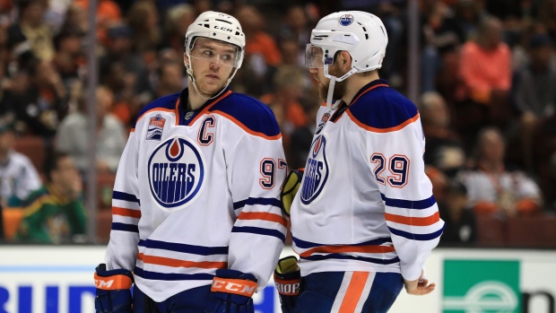 Connor McDavid and Leon Draisaitl