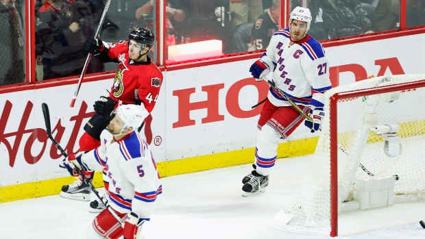 Jean-Gabriel Pageau Dan Girardi Ryan McDonagh, The Canadian Press Jean-Gabriel Pageau Dan Girardi Ryan McDonagh