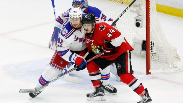 Jean-Gabriel Pageau, Brendan Smith , The Canadian Press Jean-Gabriel Pageau, Brendan Smith