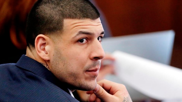 Aaron Hernandez, The Canadian Press Aaron Hernandez