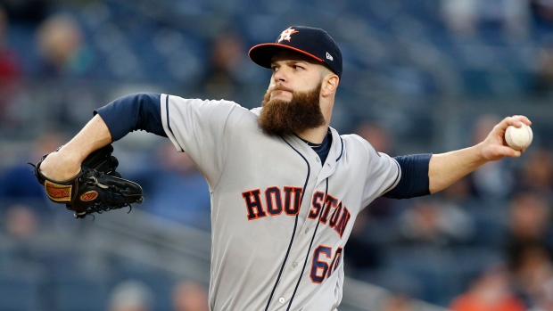 Dallas Keuchel, The Canadian Press Dallas Keuchel