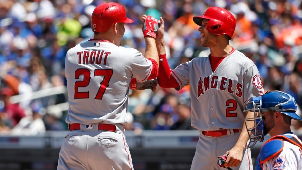 Mike Trout and Angels Andrelton, The Canadian Press Mike Trout and Angels Andrelton