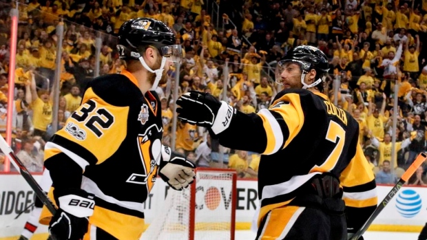 Mark Streit and Matt Cullen, The Canadian Press Mark Streit and Matt Cullen