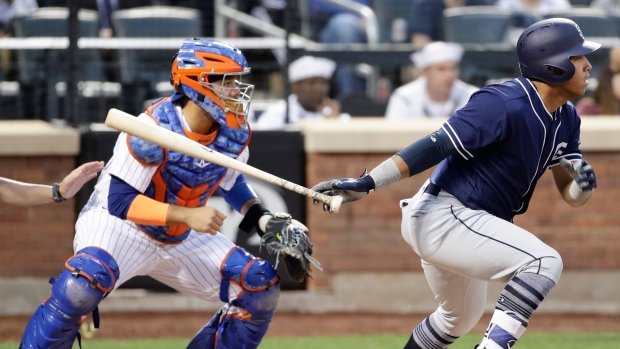 Yangervis Solarte and Rene Rivera