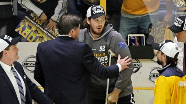 Ryan Johansen, The Canadian Press Ryan Johansen