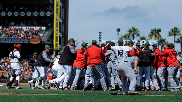 Buster Posey and Nationals-Giants Brawl