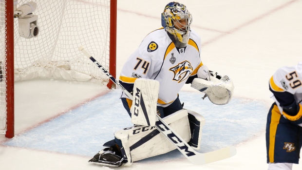 Juuse Saros, Justin K. Aller/National Hockey League/Getty Images Juuse Saros