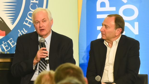 Donald Fehr and Gary Bettman