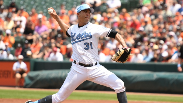Ubaldo Jimenez , Mitchell Layton/Getty Images Ubaldo Jimenez