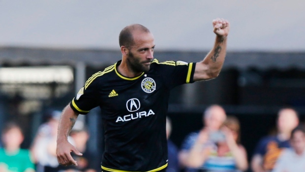Columbus Crew's Federico Higuain, The Canadian Press Columbus Crew's Federico Higuain