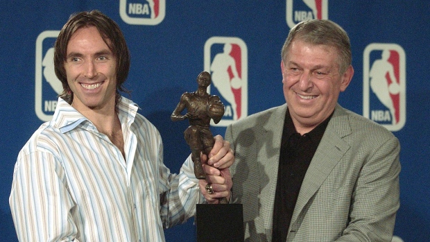 Steve Nash and Jerry Colangelo