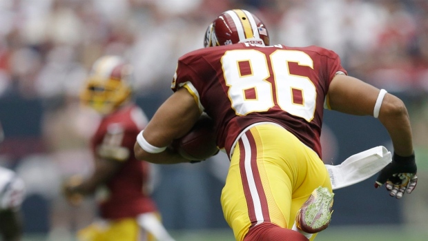 Redskins TE Jordan Reed has 'very little' chance of playing Sunday due to pulled hamstring Article Image 0
