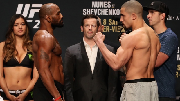 Yoel Romero and Robert Whittaker, Christian Petersen/Getty Images Yoel Romero and Robert Whittaker