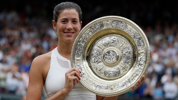 Garbine Muguruza, The Canadian Press Garbine Muguruza