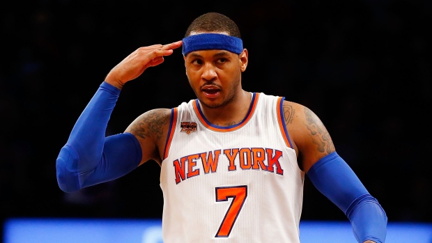 Carmelo Anthony, Jim McIsaac/Getty Images Carmelo Anthony