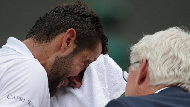 Marin Cilic, The Canadian Press Marin Cilic