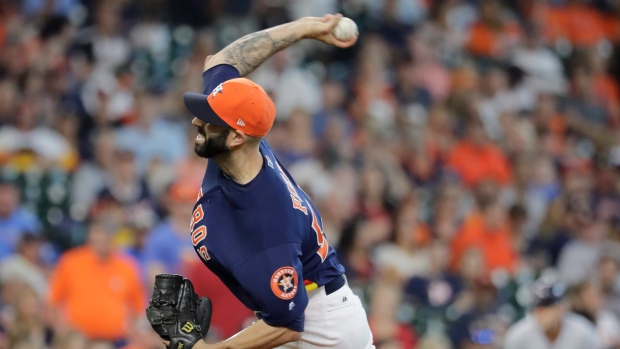 Mike Fiers, The Canadian Press Mike Fiers