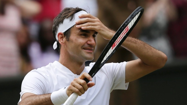 Roger Federer, The Canadian Press Roger Federer