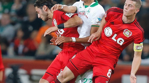 Werder Bremen holds Leverkusen to 3-3 draw in Bundesliga, ending the home side's winning run Article Image 0
