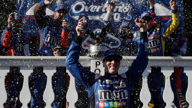 Kyle Busch, The Canadian Press Kyle Busch