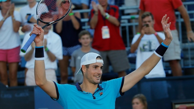 John Isner, The Canadian Press John Isner