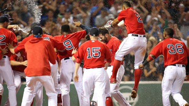 Boston Red Sox Celebrate