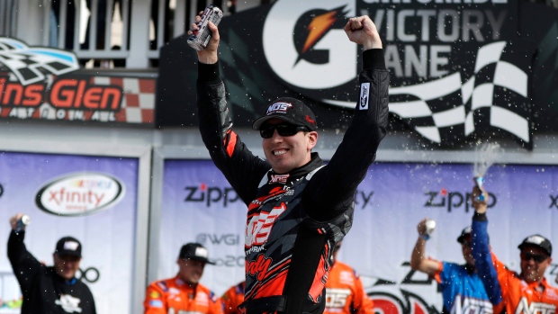 Kyle Busch, The Canadian Press Kyle Busch