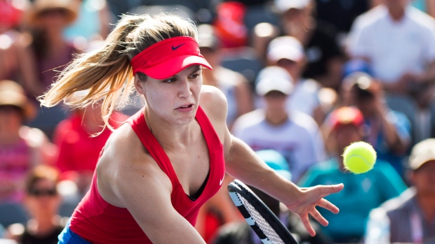 Eugenie Bouchard , The Canadian Press Eugenie Bouchard