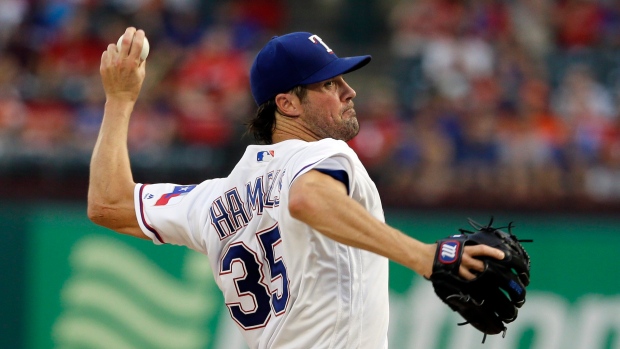Cole Hamels, The Canadian Press Cole Hamels