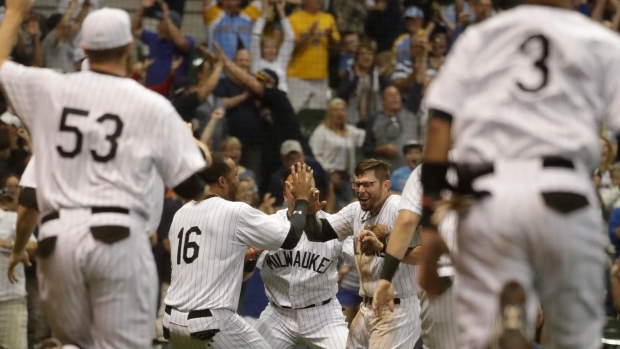 Brewers Celebrate, The Canadian Press Brewers Celebrate