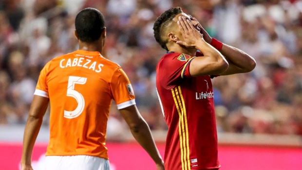 Real Salt Lake midfielder Luis Silva, The Canadian Press Real Salt Lake midfielder Luis Silva
