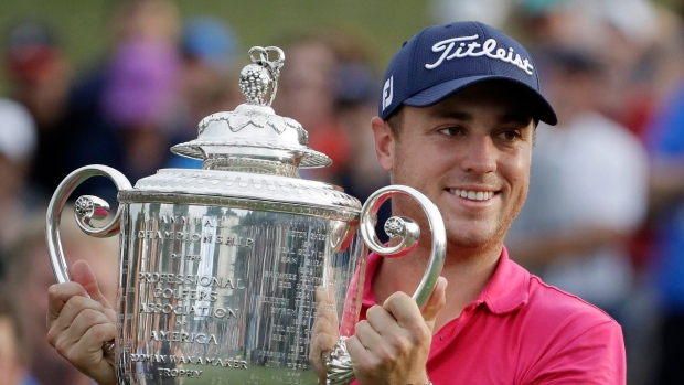 Justin Thomas, The Canadian Press Justin Thomas