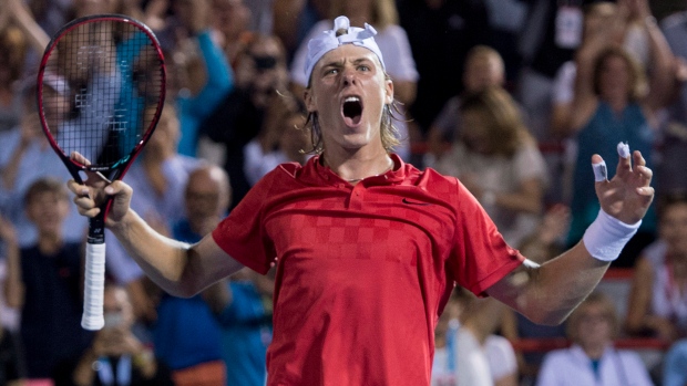 Denis Shapovalov, The Canadian Press Denis Shapovalov