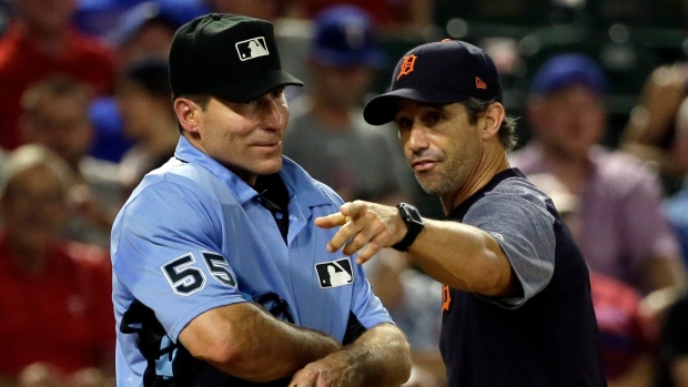 Angel Hernandez Brad Ausmus, The Canadian Press Angel Hernandez Brad Ausmus