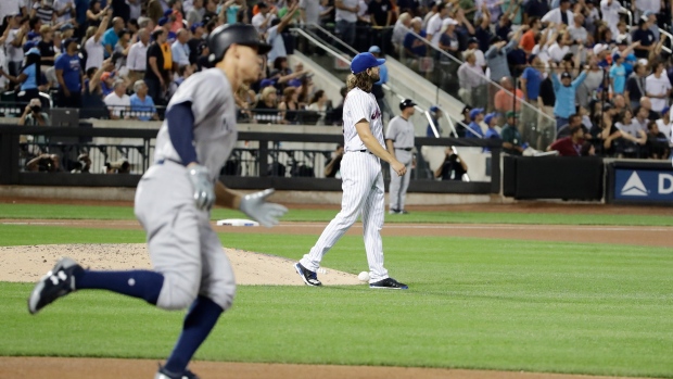 Robert Gsellman and Aaron Judge, The Canadian Press Robert Gsellman and Aaron Judge