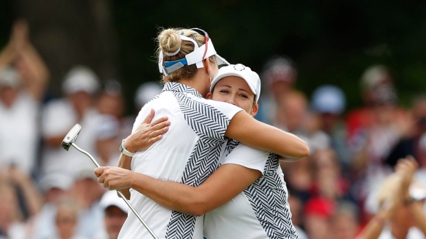 Cristie Kerr and Lexi Thompson, The Canadian Press Cristie Kerr and Lexi Thompson