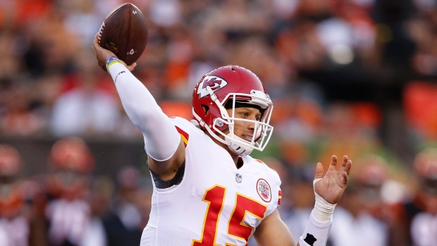 Patrick Mahomes, The Canadian Press Patrick Mahomes