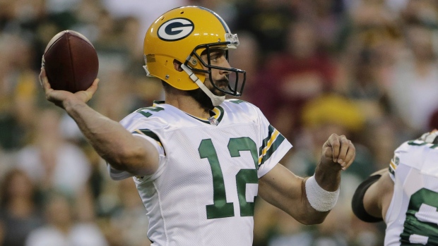 Aaron Rodgers , The Canadian Press Aaron Rodgers