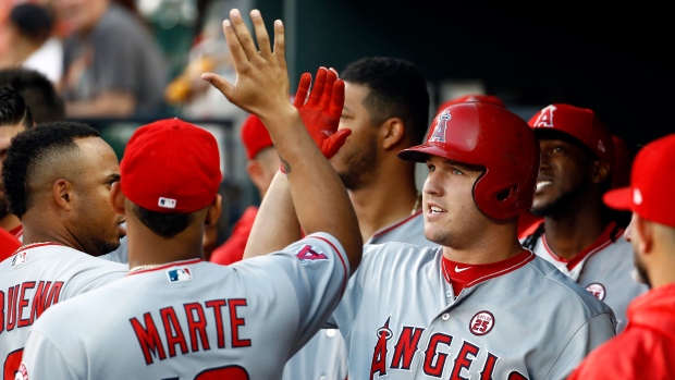 Mike Trout, The Canadian Press Mike Trout