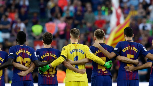 Barcelona Moment of Silence, The Canadian Press Barcelona Moment of Silence