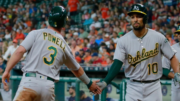 Marcus Semien and Boog Powell