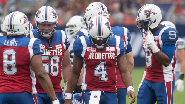 Montreal Alouettes, The Canadian Press Montreal Alouettes
