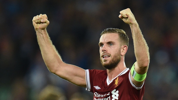 Jordan Henderson , OLI SCARFF/AFP/Getty Images Jordan Henderson