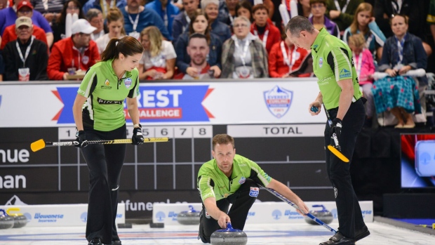 Team Gushue, Rob Blanchard / Everest Curling Challenge Team Gushue