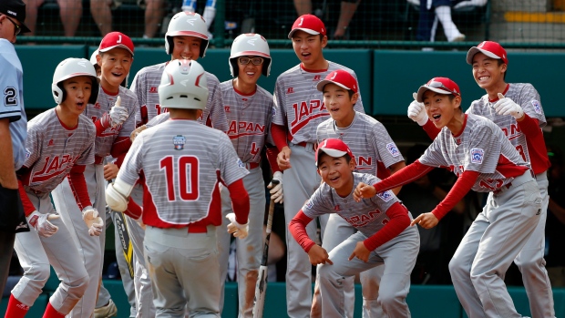 Japan celebrates home run