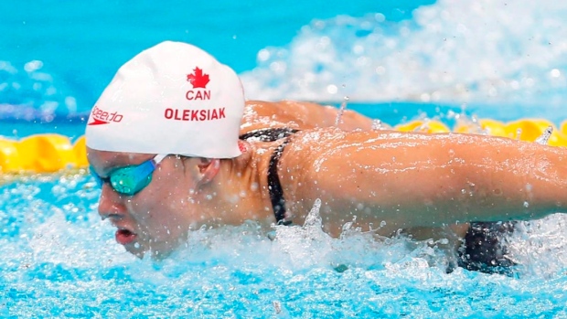 Four-time Olympic medallist Oleksiak returning to former coach O'Toole Article Image 0