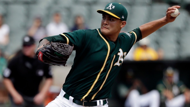 Sean Manaea, The Canadian Press Sean Manaea