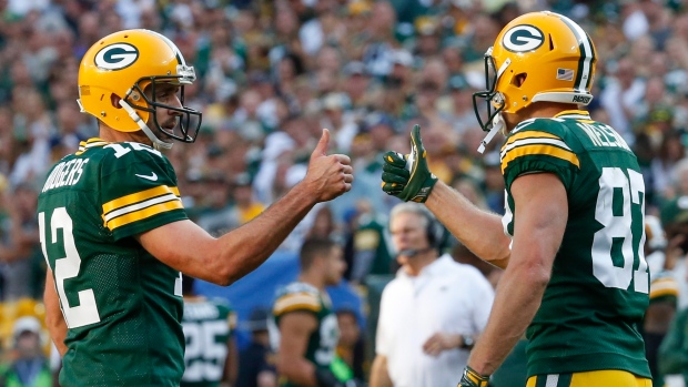 Aaron Rodgers, Jordy Nelson, The Canadian Press Aaron Rodgers, Jordy Nelson