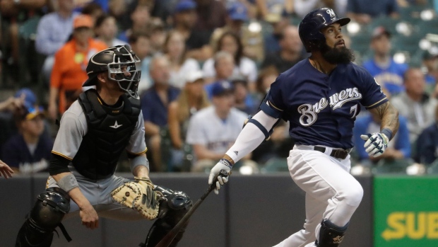 Eric Thames , The Canadian Press Eric Thames